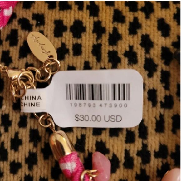 Free People NWT anklet braided band mixed charms or a bracelet - Picture 9 of 9